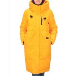 M-2258 YELLOW Пальто зимнее женское MEAJIATEER (био-пух)