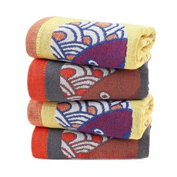 Zhiyang's new Avi bamboo cotton bubble fish gauze facial napkin soft, breathable water absorption, wipe facial towel price wholesale