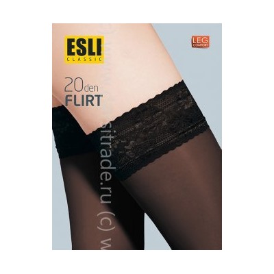 Чулки Flirt 20 Esli Conte Дроп