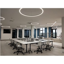 Стул подъемно-поворотный SHT-ST29/S120
                        белый / черный муар