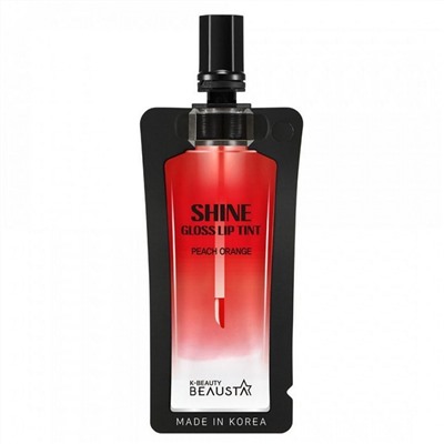 Beausta Набор стойких тинтов для губ / Shine Gloss Lip Tint, 3 шт.