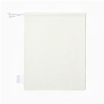 Мешочек текстильный Этель Home collection 27×34 см, белый, 100%лён