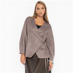 Бомбер из мягкой ткани, Бархатный удар