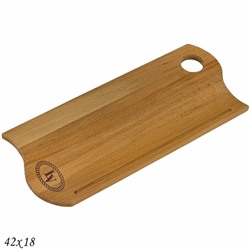 888-493 Доска разделочная бук 42x18
