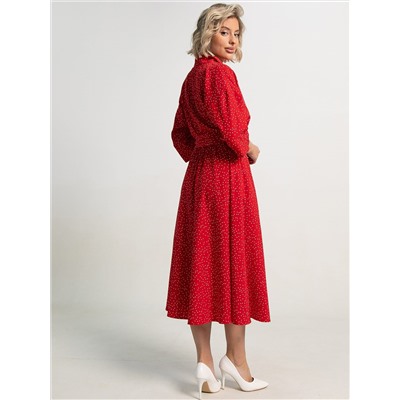 Платье Доминанта (красное) П15637-16М