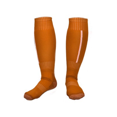 Гетры футбольные. Цвет:  оранжевый. Размер: 40-43: 106 D/SG-2