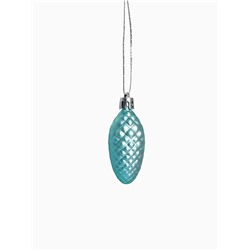 Ёлочные игрушки 10 шт. «Шишка - морозная нежность» 5×2.5 см, ассорти