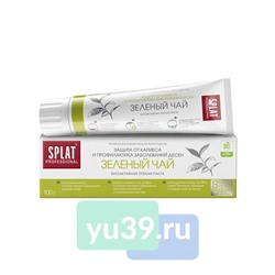 Зубная паста SPLAT Зелёный чай 100гр