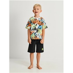 Набор детский для мальчиков ((1)футболка и (2)шорты) Kabi
