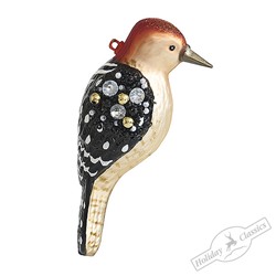 Дятел красноголовый (стекло) 5х5х12,5 см