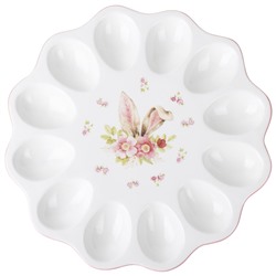 БЛЮДО ДЛЯ 12 ЯИЦ LEFARD "SUNDAY" 27,5*27,5*2 СМ