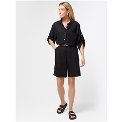 Шорты изо льна с вискозой