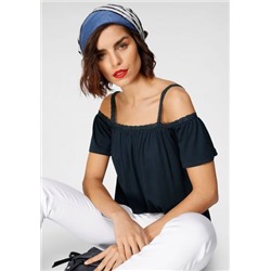 Романтическая рубашка Tamaris Shirt Carmenspitze
