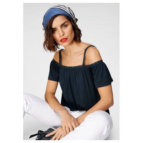 Романтическая рубашка Tamaris Shirt Carmenspitze