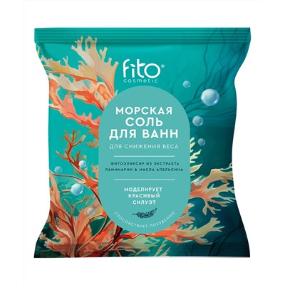 ФИТО "ELIXIRICA" Соль для ванн Морская для снижения веса ELIXIRICA 500г