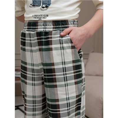 Детский костюм для мальчика Мишель-3 КМ-217 / зелёный