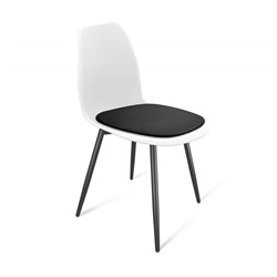 Стул SHT-ST29-CN6/S95-1
                        белый / чёрный / черный муар