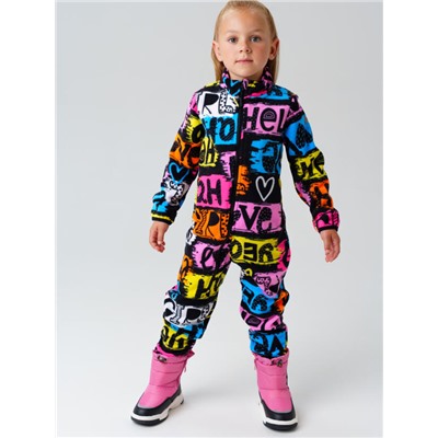 Комбинезон флисовый для девочки