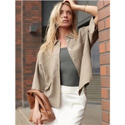 Блузка из плотного лиоцелла