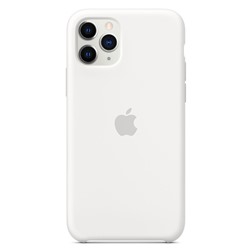 Силиконовый чехол для iPhone 11 Pro белый