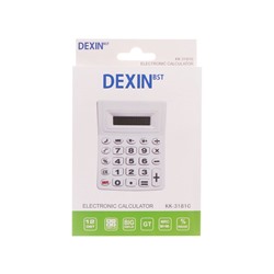 Калькулятор настольный 8-разрядный, бирюзовый