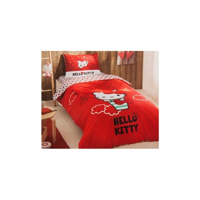 Лицензионное Постельное Бельё Ранфорс Hello Kitty Bow - TAC