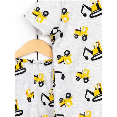 Пижама для мальчика Baby Boom КС17/1-И Техника на кармеланже