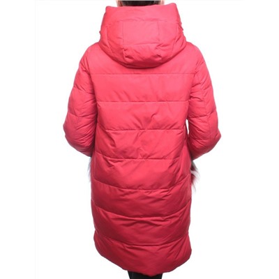 Y017-617 RED Пальто зимнее женское (био-пух)