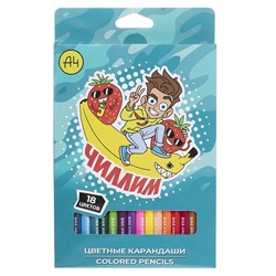 Карандаши 18 цв  -Влад А4- Hatber CS_073271/8/