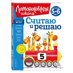 Уценка. Н. В. Володина. Считаю и решаю: для детей 5-6 лет (новое оформление)