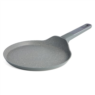 СКОВОРОДА БЛИННАЯ С АНТИПРИГАРНЫМ ПОКРЫТИЕМ PFLUON MARBLE, 24*4,3 СМ