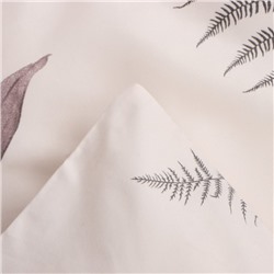 Постельное бельё Экономь и Я евро Twigs 200х215см, 200х215см, 70х70см-2 шт, полисатин, 80 г/м²