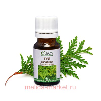 ОЛЕОС МАСЛО ЭФИРНОЕ ТУЯ ЗАПАДНАЯ 10МЛ