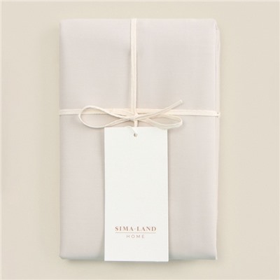 Наволочка 300ТС SL Home Percale 50×70+3 см, молочный, 100% хлопок