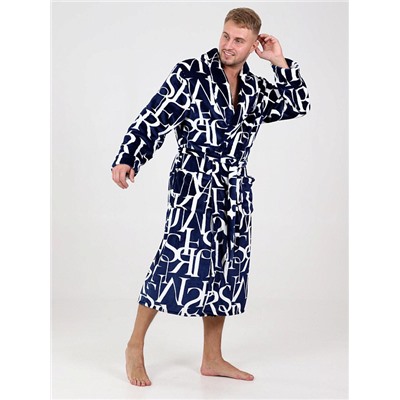 Халат Мистер буквы синий ИвК
