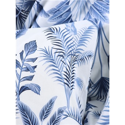 Постельное бельё "Этель" 1.5 сп Palmetto 143*215 см,150*214 см, 70*70 см -2 шт, поплин 125 г/м2, хл 100%