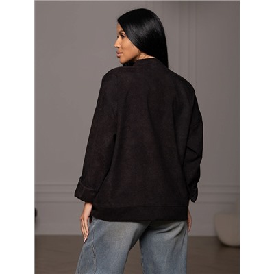 Женский бомбер мод.2167 / Черный