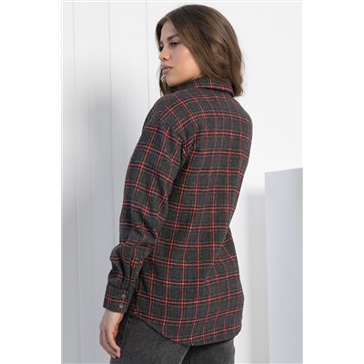 Рубашка Эклипс (серая) Б12947М