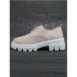 03-HY11-4D LT. PINK Полуботинки женские (натуральная кожа)