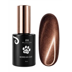 Manita Professional Гель-лак для ногтей с эффектом кошачьего глаза / Korean Cat №05, 10 мл