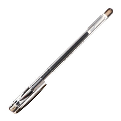 Ручка гелевая ErichKrause G-Point, узел 0.38 мм, чернила чёрные, длина линии письма 500 метров