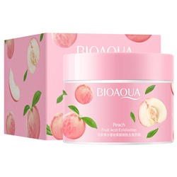 Пилинг-скатка с экстрактом персика BIOAQUA Peach Extract Fruit Acid, 140 г