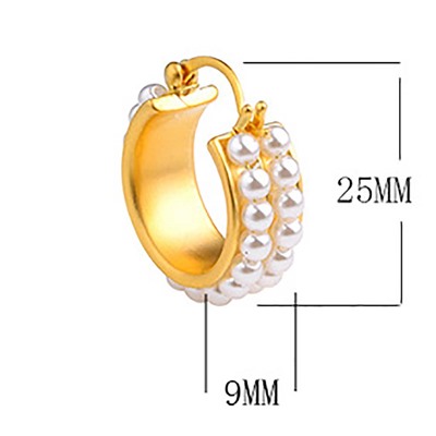 Серьги с замком кольцо арт. 13 4538 (id 286000)
