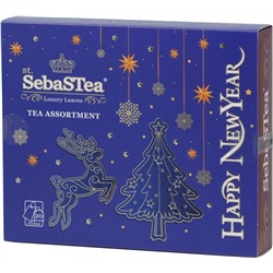 SebaSTea. Новый год. Golden Gift. Синяя карт.упаковка, 20 пак. (Уцененная)