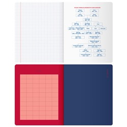 Тетрадь предметная 48л. BG "Monocolor. Element" - История, ламинация soft-touch, выб. лак, 70г/м2