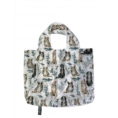 Собаки в новогоднем колпаке