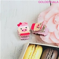 Крабики для волос детские 6 шт 2,5 см КР27 тип 2