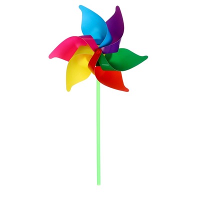 Ветерок «Вертушка Ромашка», садовая, 19×40 см, набор 5 шт., МИКС