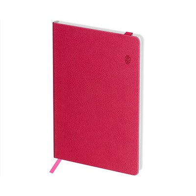 Записная книжка А6 80л. ЛАЙТ, кожзам, Greenwich Line "Classic. Berry", с резинкой, фактурное тиснение, блок в клетку