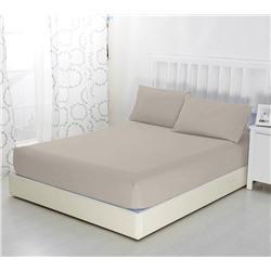 Простыня трикотажная на резинке Какао 140гр-м² Текс-Дизайн